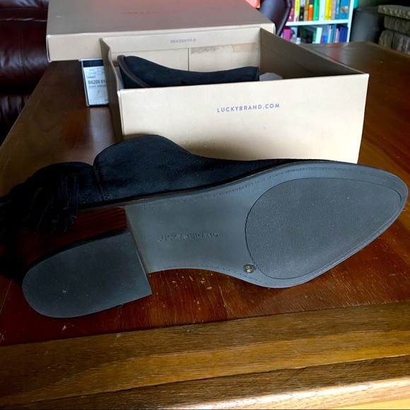 NWOT Lucky Brand Freedah Bootie - Picture 2 of 5